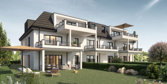 Visualisierung Akazienalllee 15 - Ansicht bei Tag